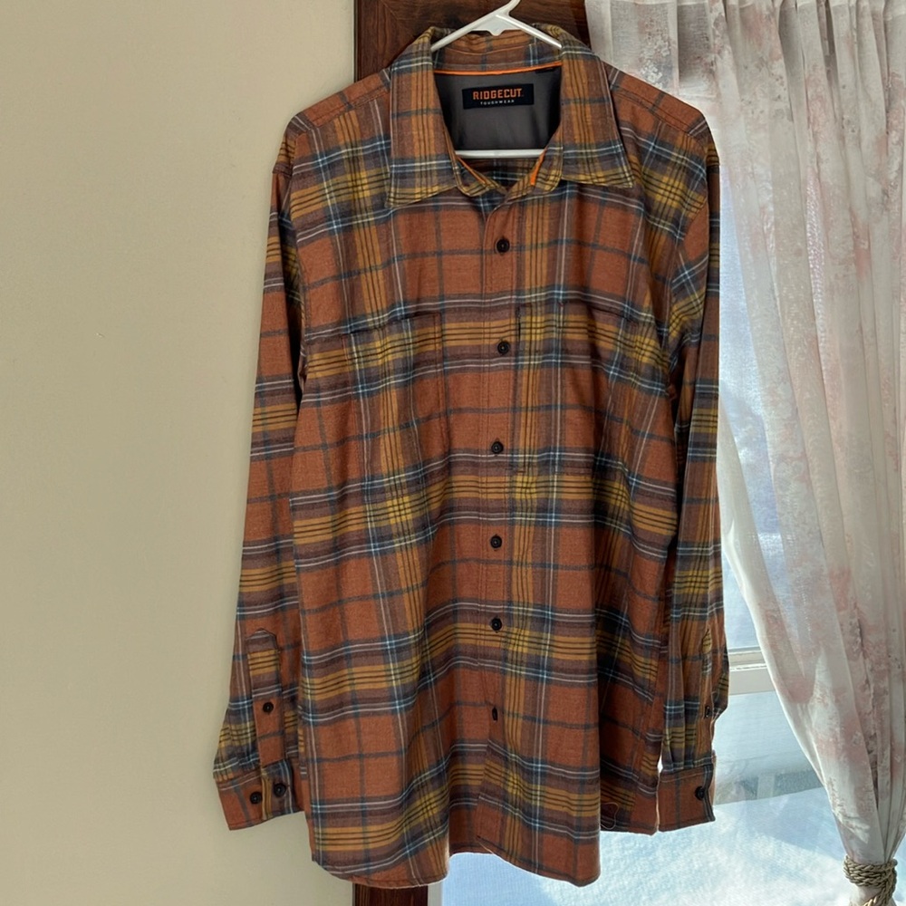 Ridgecut Toughware Plaid Button-Up Shirt